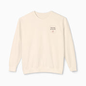 Together We Bloom Comfort Colors Lightweight Sweatshirt