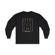 Autism Long - sleeve - Different Not Less Long Sleeve T-Shirt - Daily Bloom