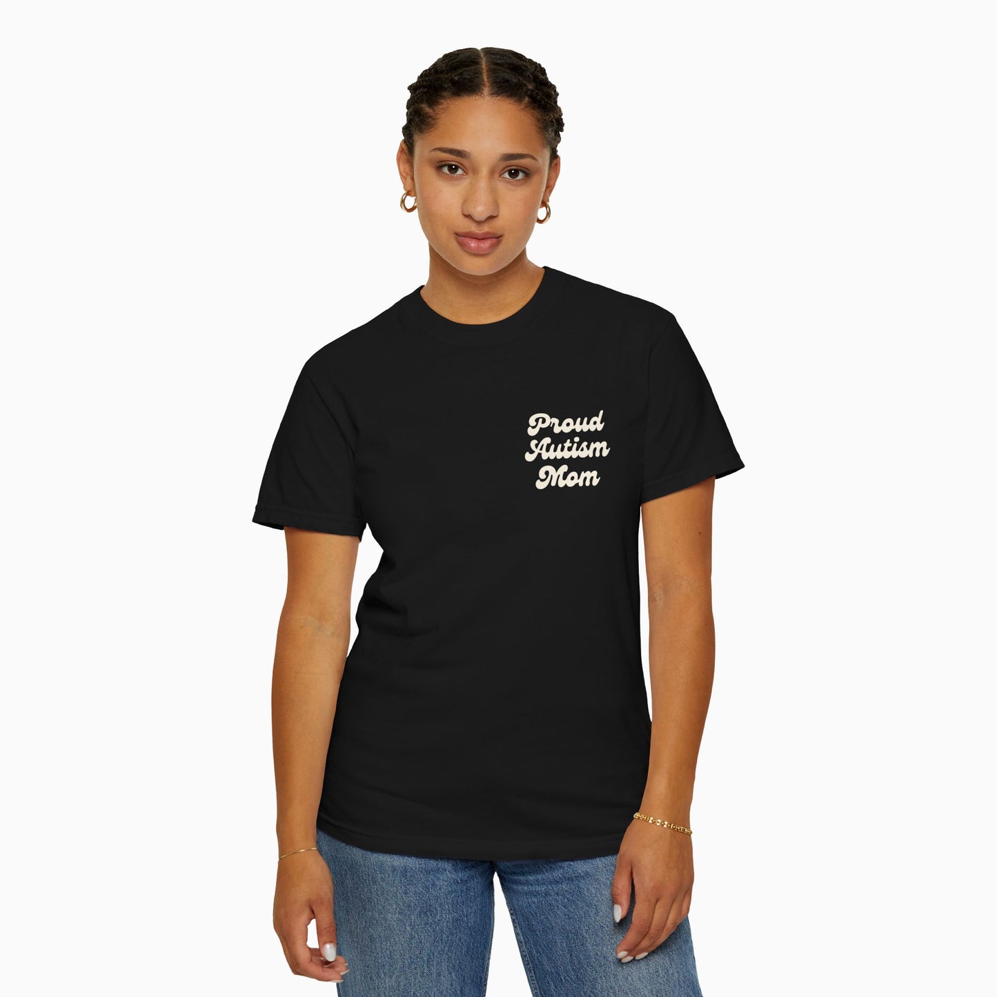Proud Autism Mom Comfort Colors Tee
