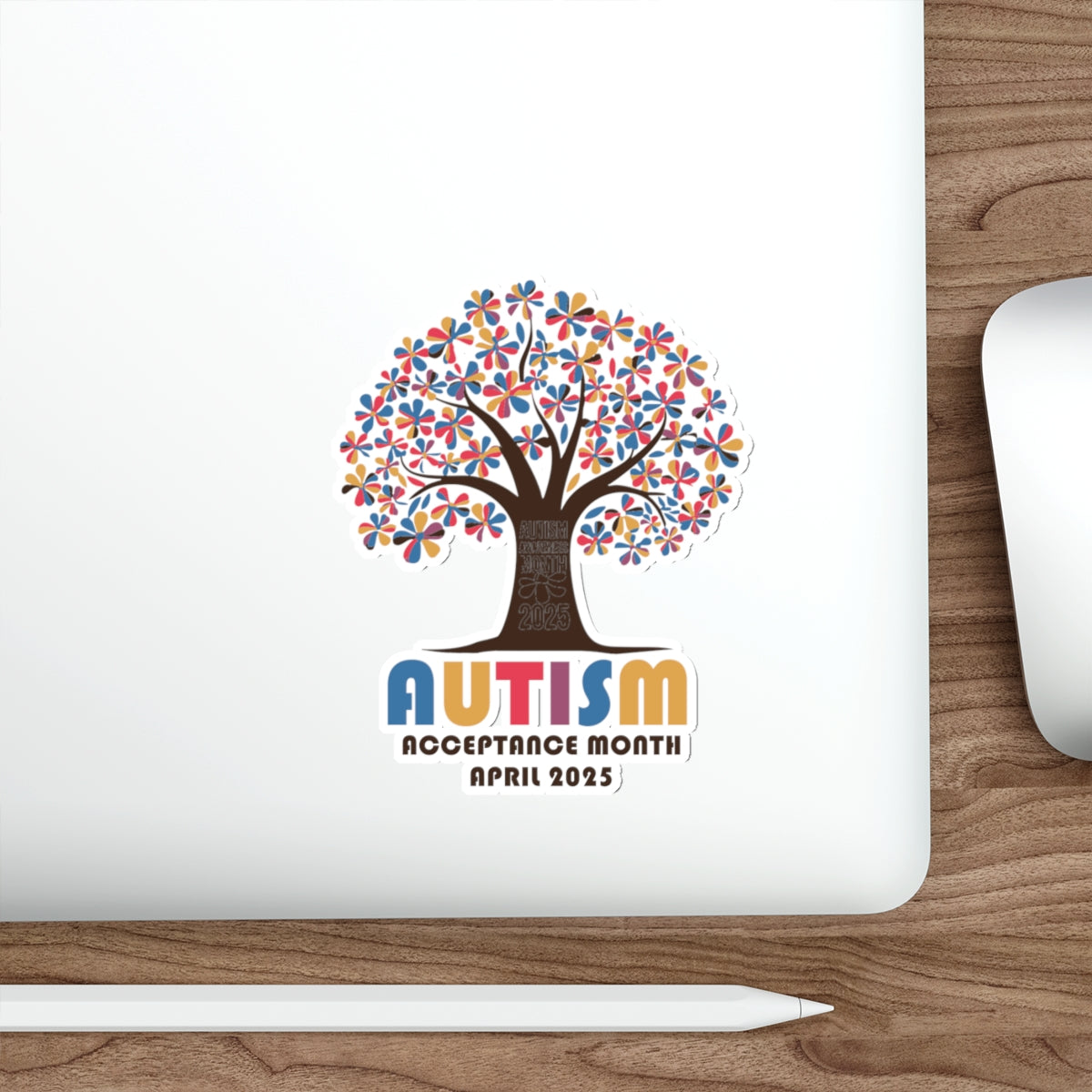 Autism Acceptance 2025 - Tree of Acceptance Sticker