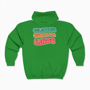 Autism Awareness 2025 - Celebrate Minds of All Kinds Zip Up Hoodie