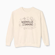Normalize Stimming Comfort Colors Lightweight Sweatshirt
