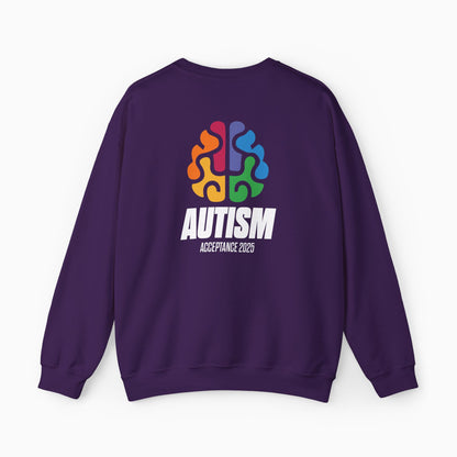 Autism Awareness 2025 - Brainbow Sweatshirt