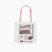 Autism Accessories - Affirmations Canvas Tote Bag - Daily Bloom