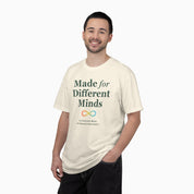 Autism T-Shirt - Made For Different Minds Comfort Colors T-Shirt - Daily Bloom