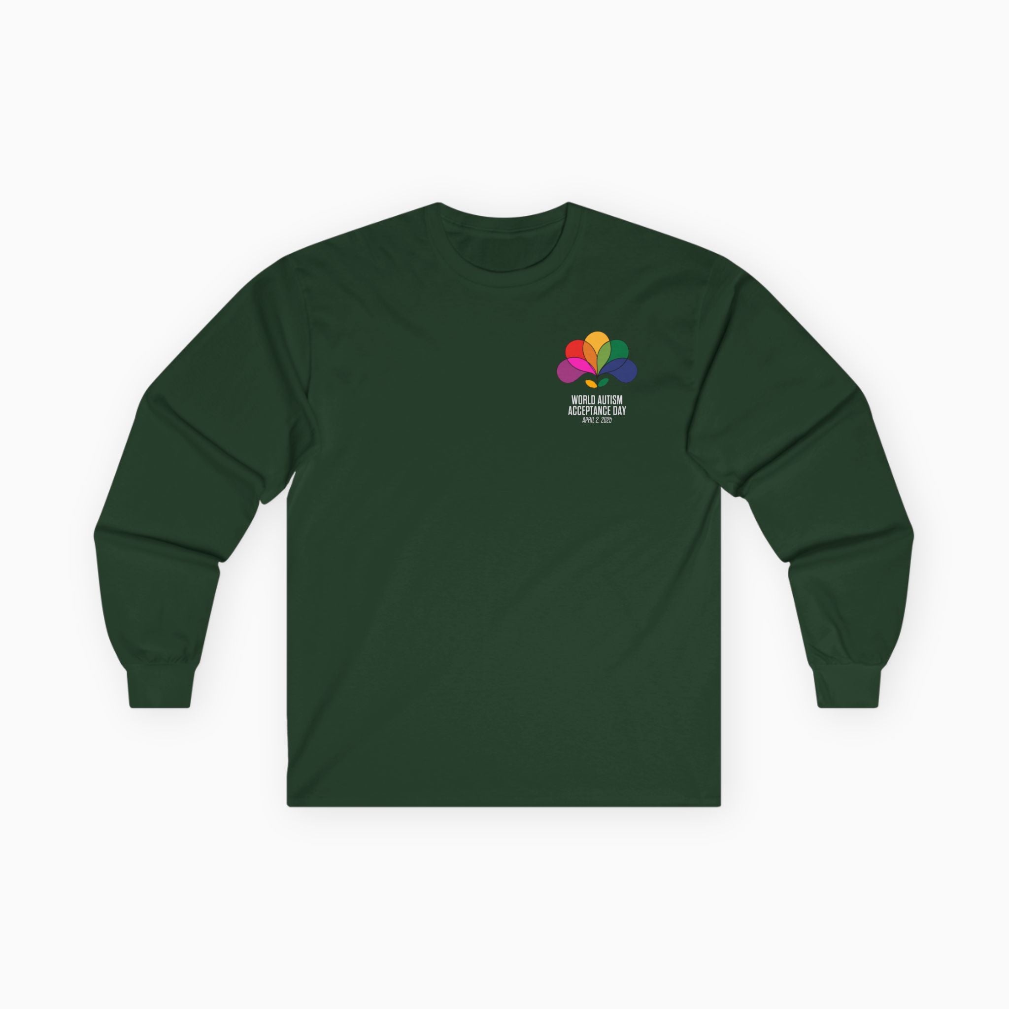 Autism Awareness 2025 - Spectrum in Bloom Long Sleeve Tee