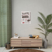 Affirmations Printed Wall Poster