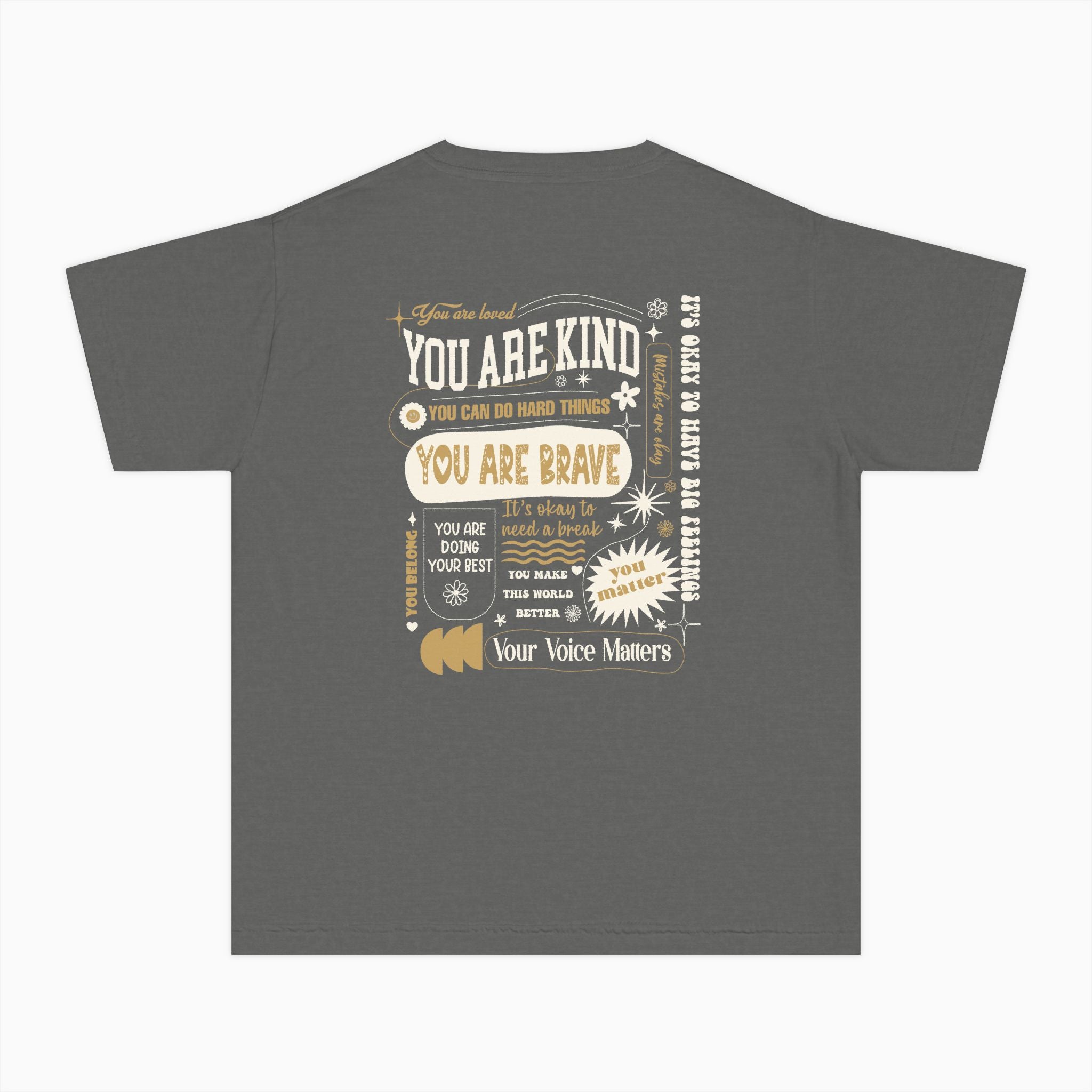 Together We Bloom Comfort Colors Youth Tee