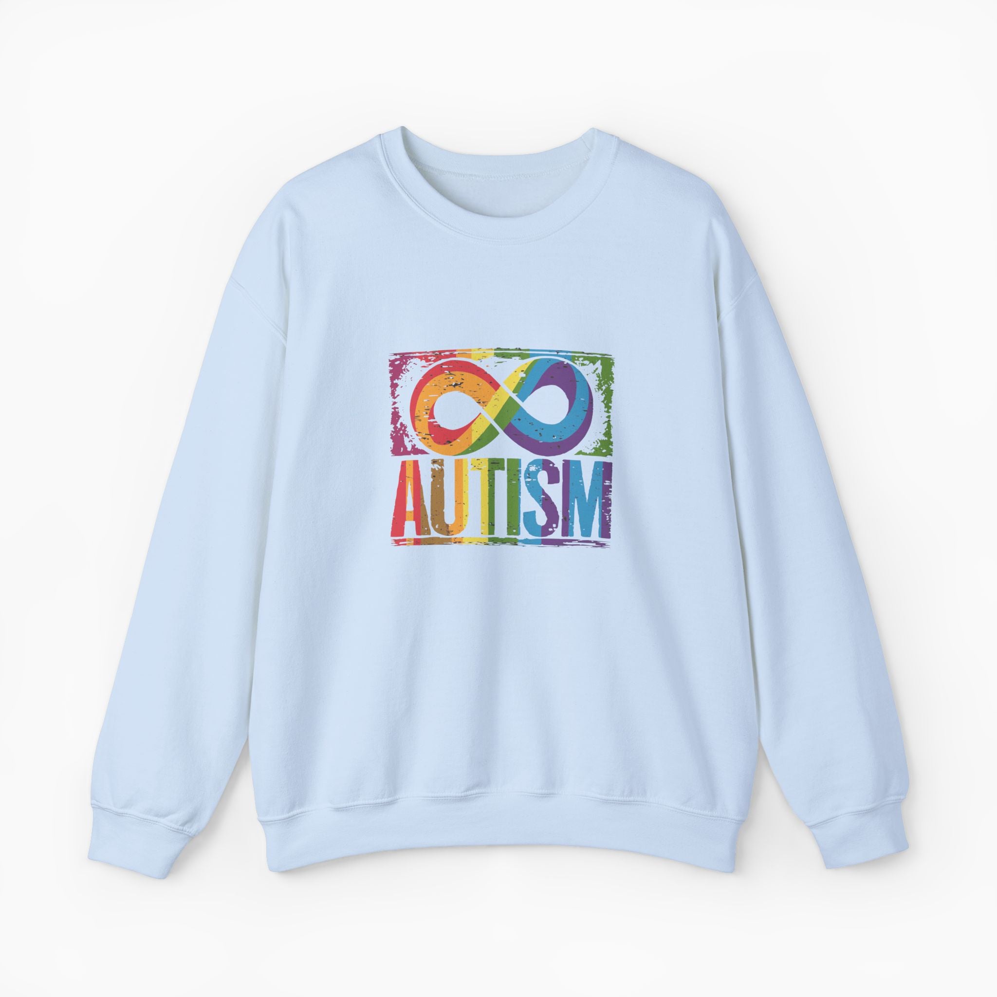 Autism Grunge Infinity Rainbow Sweatshirt