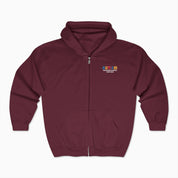 Autism Awareness 2025 - Tree of Acceptance Zip Up Hoodie