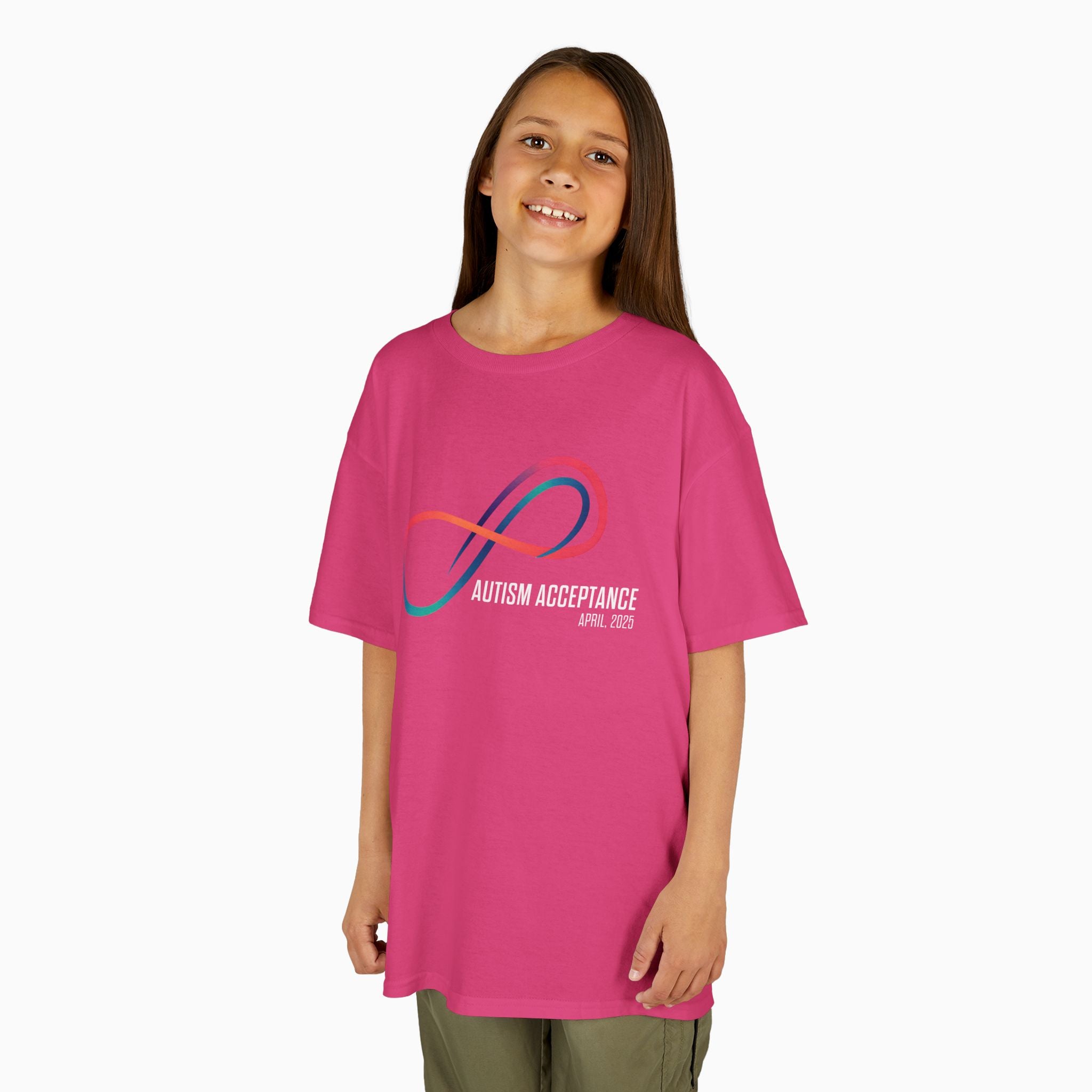 Autism Awareness 2025 - Loop of Acceptance Youth T-Shirt