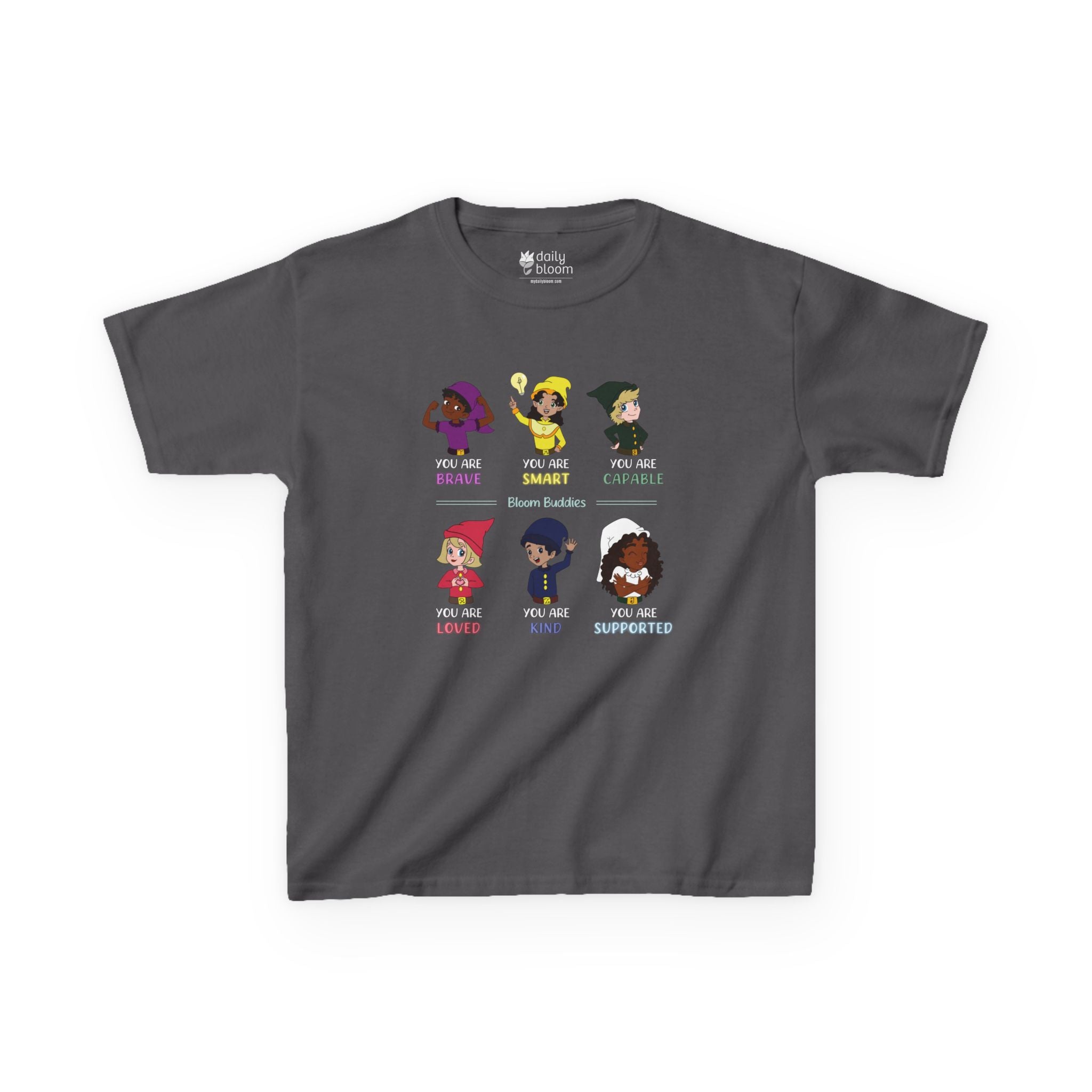 Bloom Buddies Affirmations Youth T-Shirt