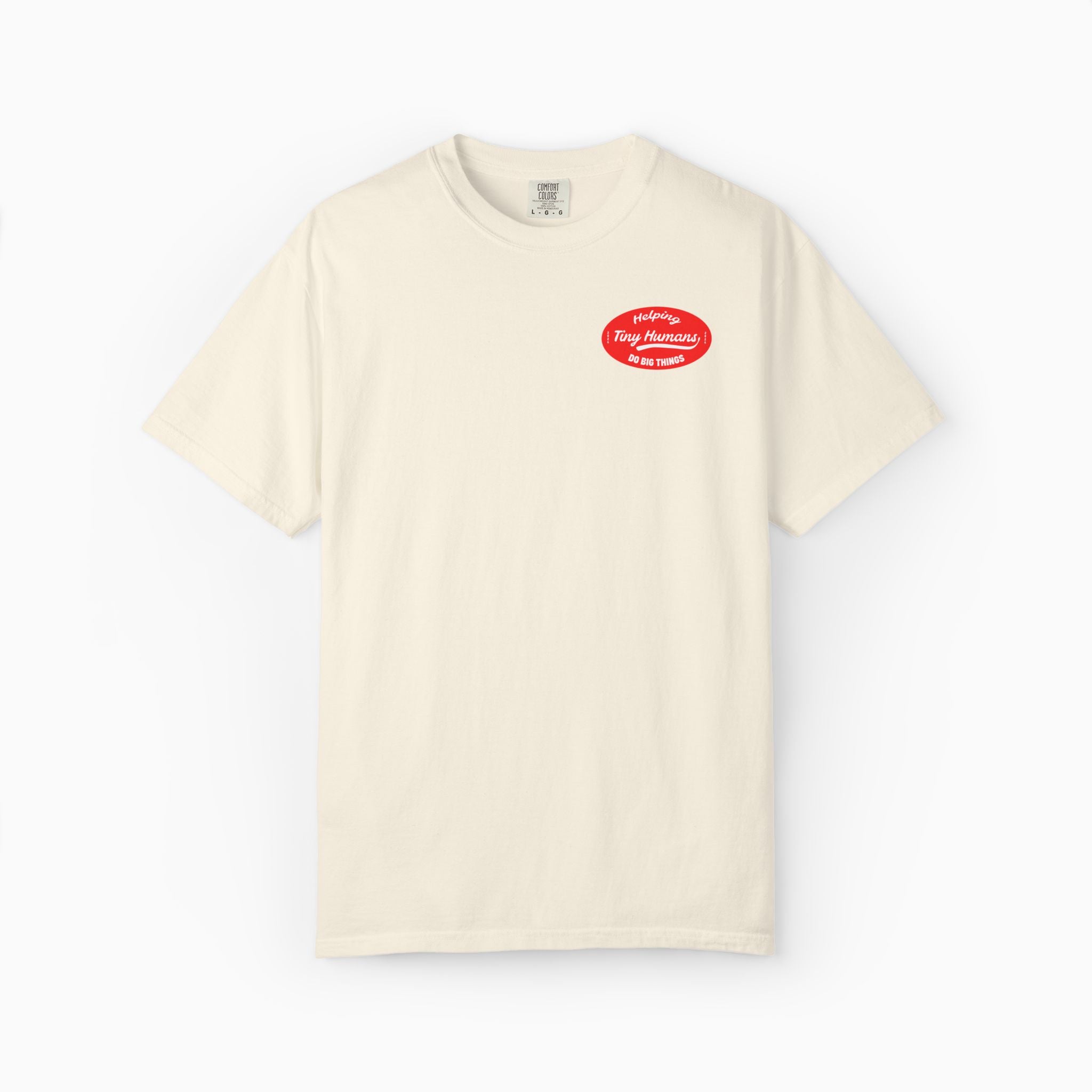 Autism T-Shirt - Helping Tiny Humans Do Big Things Retro Comfort Colors T-Shirt - Daily Bloom