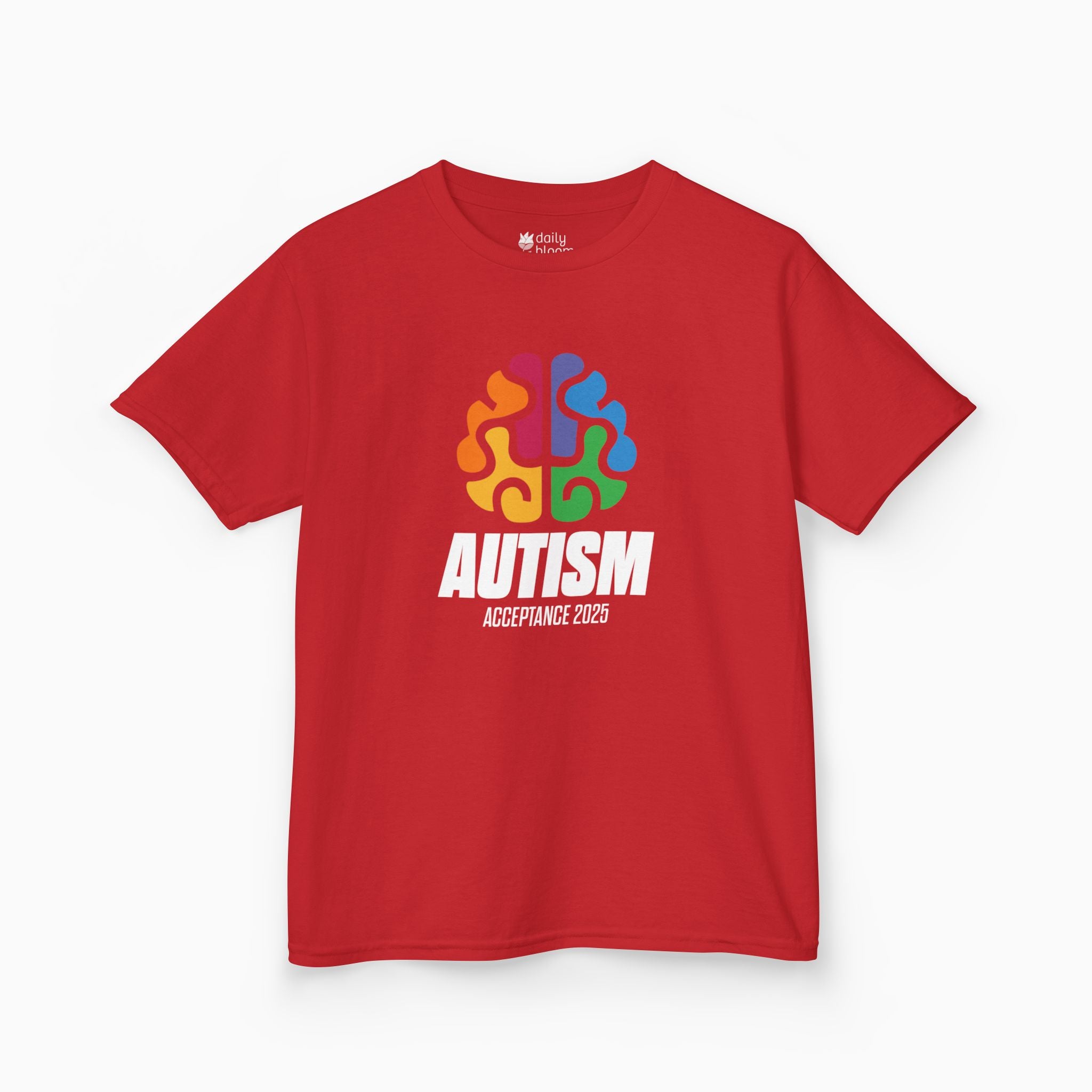 Autism Awareness 2025 - Brainbow Youth T-Shirt