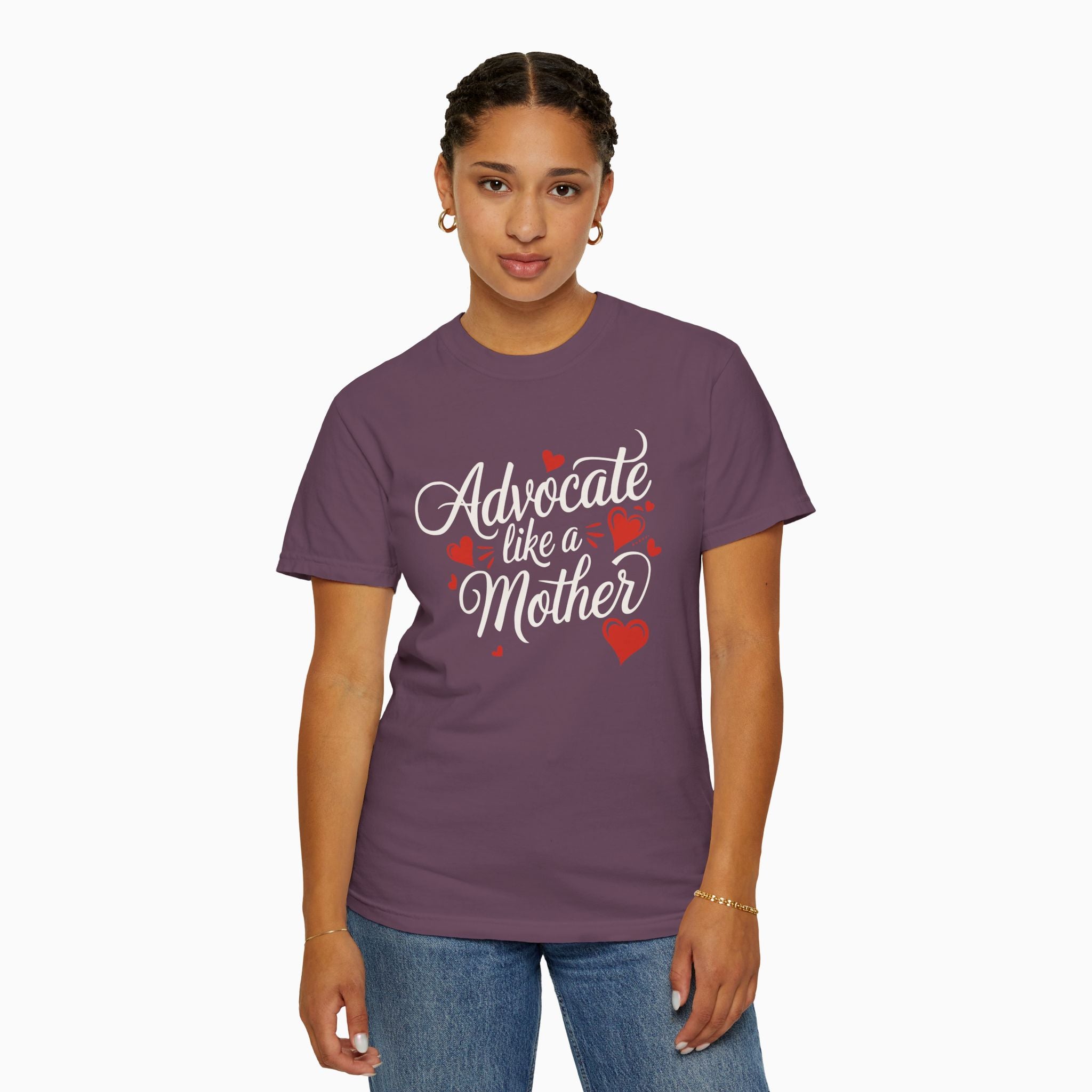 Advocate Like A Mother Comfort Colors Tee