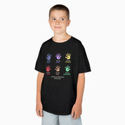 Autism Awareness 2025 - Affirmation Handprints Youth T-Shirt
