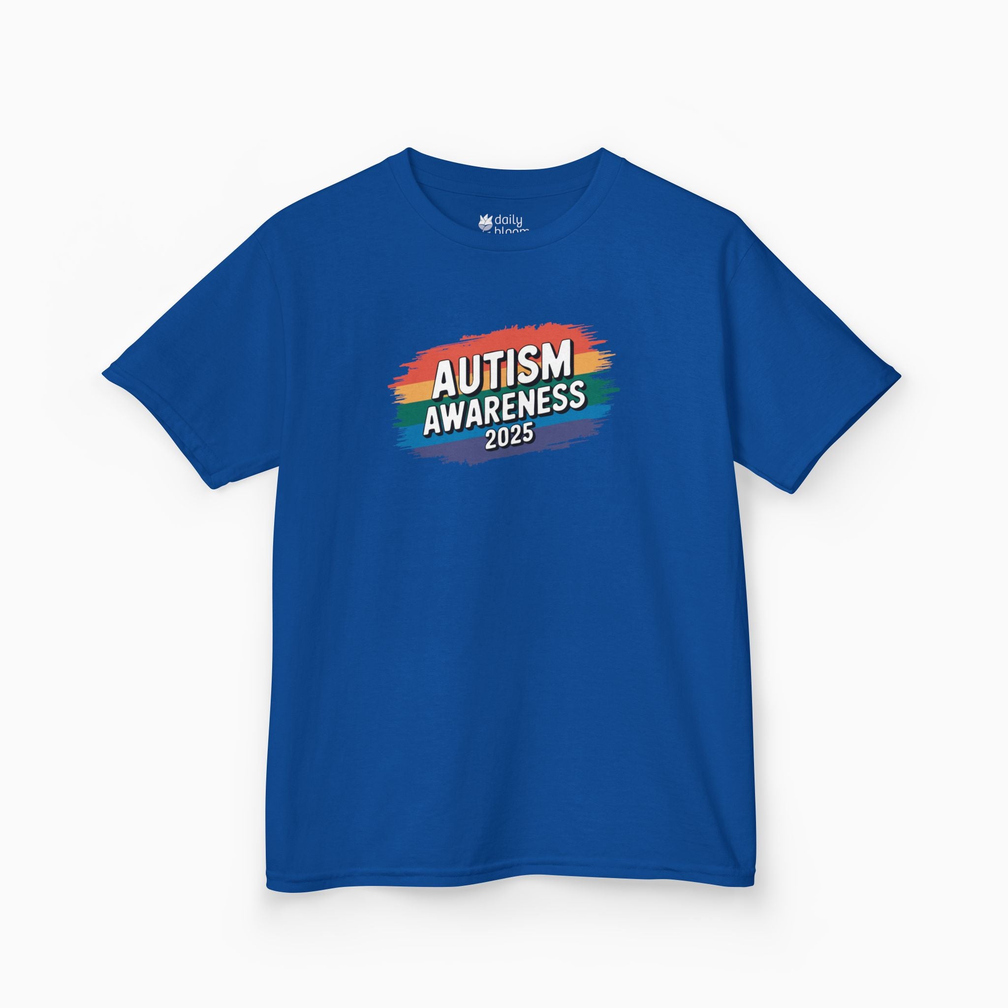 Autism Awareness 2025 - Brushstrokes of Awareness Youth T-Shirt