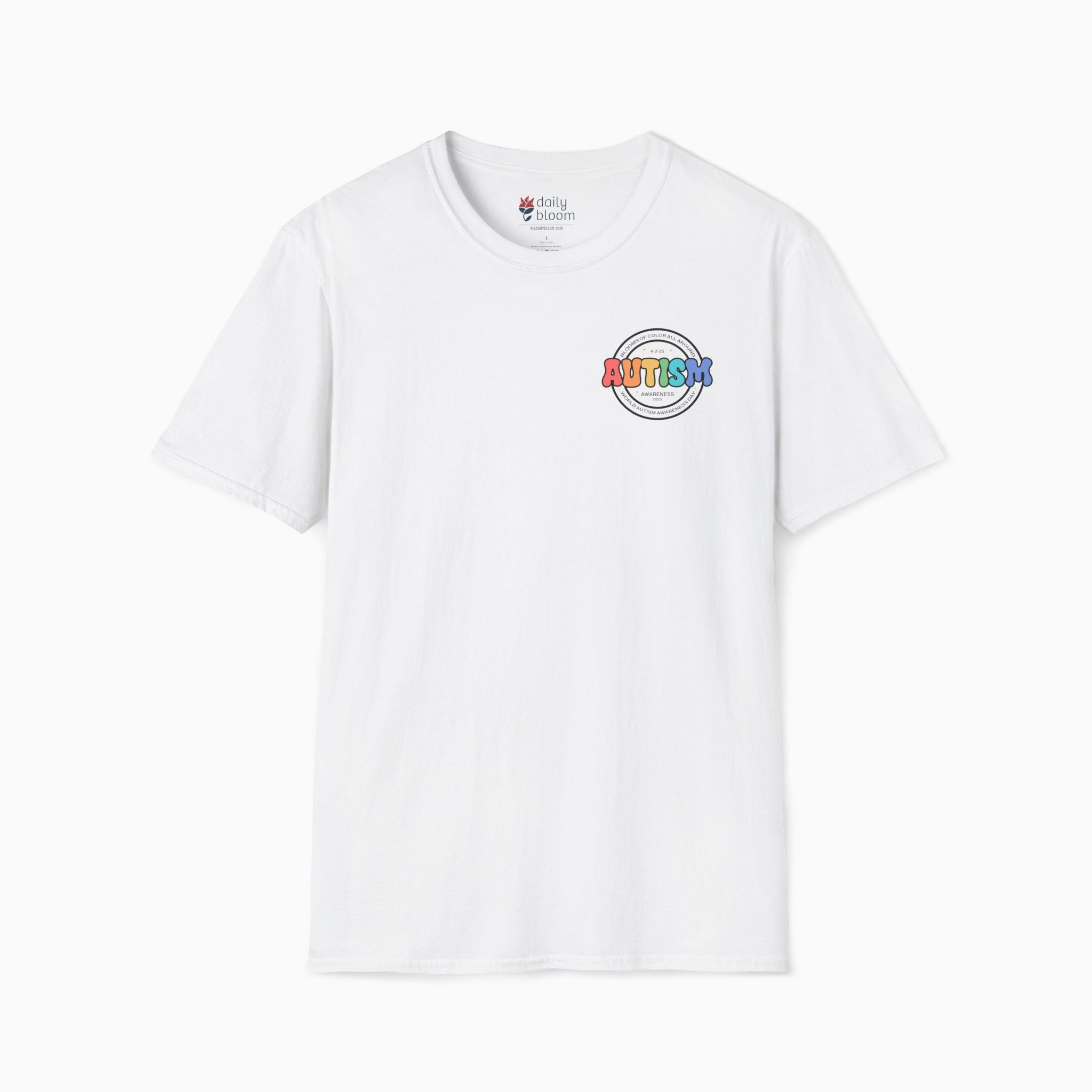 Autism Awareness 2025 - Blooms of Color All Around T-Shirt