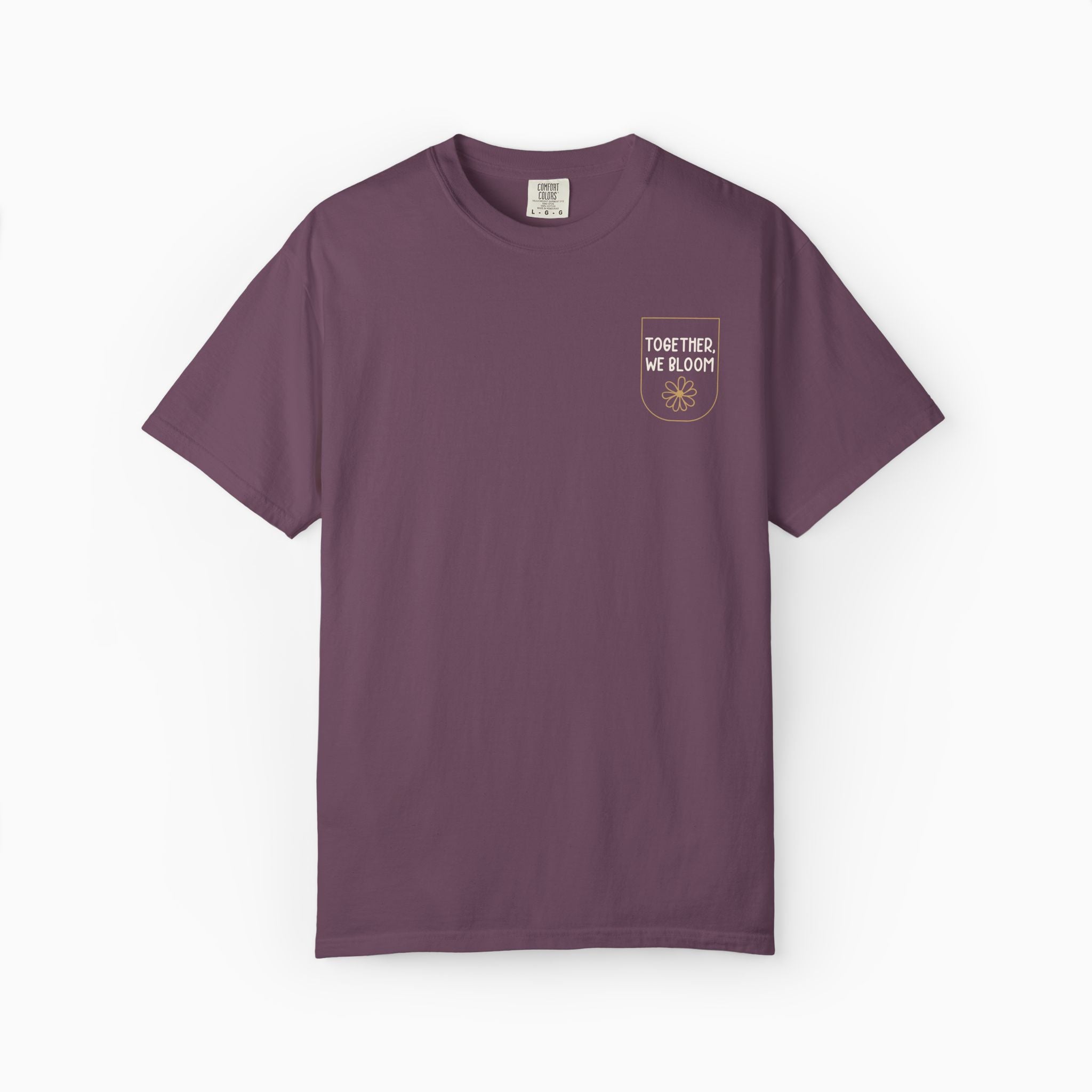 Together We Bloom Comfort Colors Tee