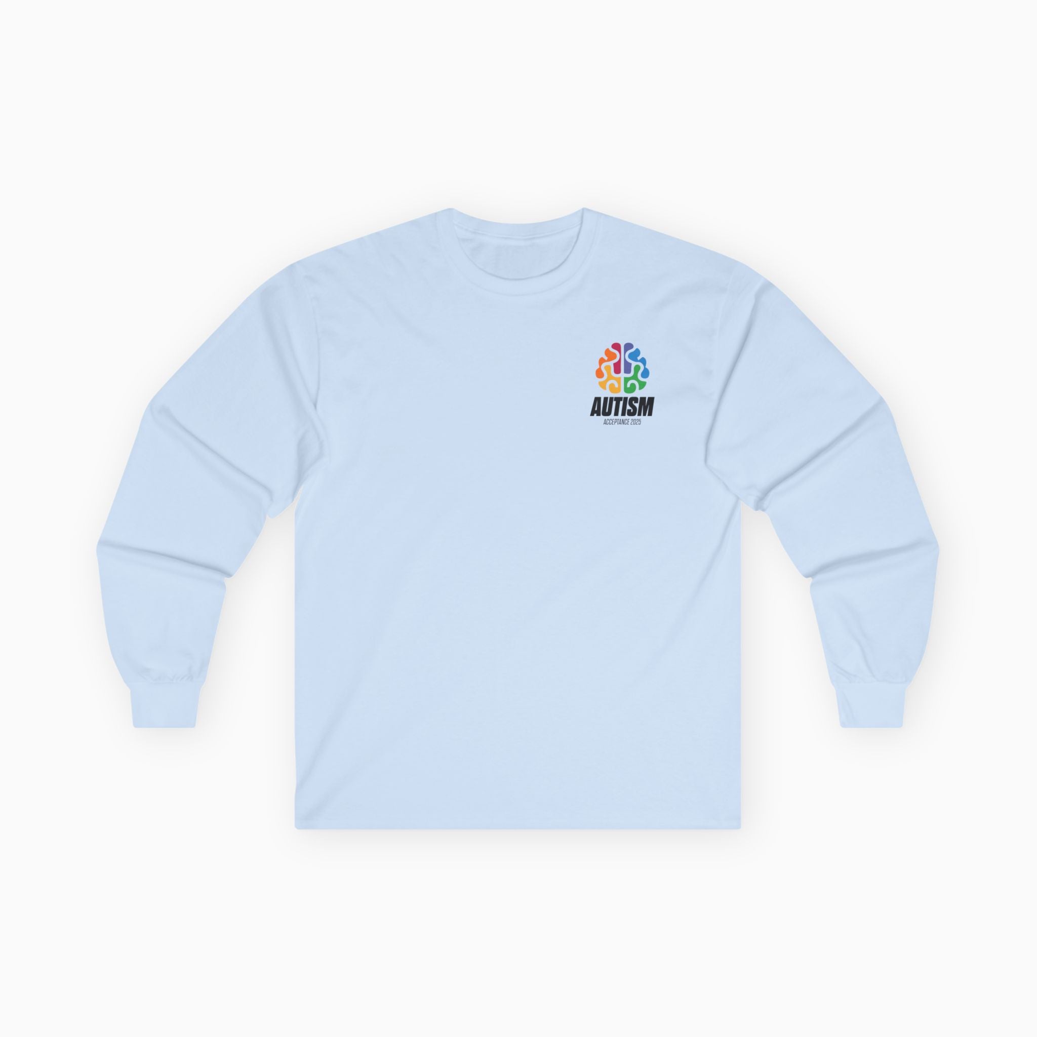 Autism Awareness 2025 - Brainbow Long Sleeve Tee