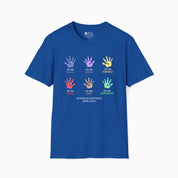 Autism Awareness 2025 - Affirmation Handprints T-Shirt