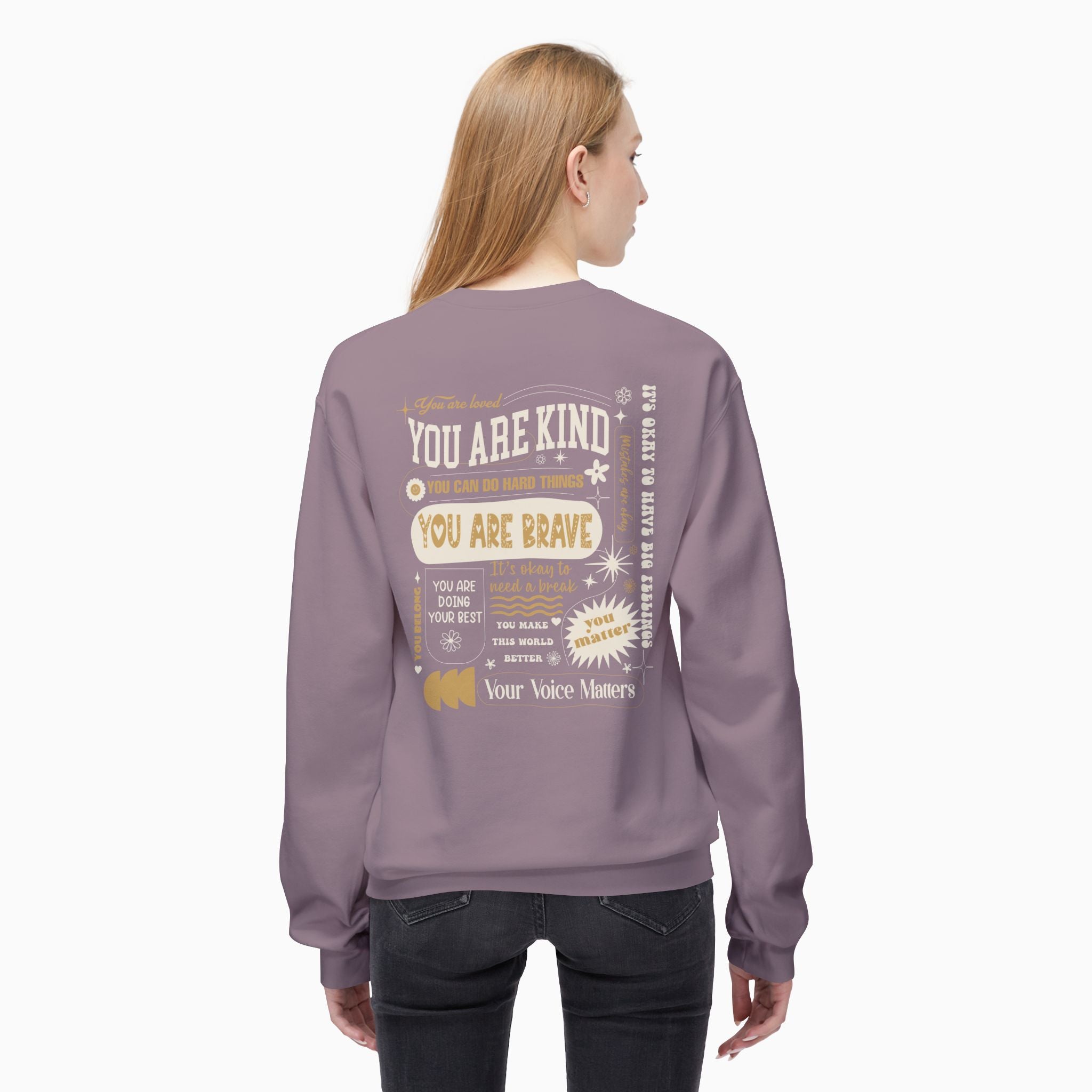 Together We Bloom Tag Free Sweatshirt