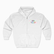 Autism Awareness 2025 - Infinity Acceptance Zip Up Hoodie