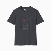 Autism Rainbow Acceptance Box Tee