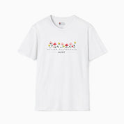 Autism Acceptance Aunt Tee-White-Neurodiversity, ADHD & Autism Awareness & Acceptance T-Shirt by Daily Bloom