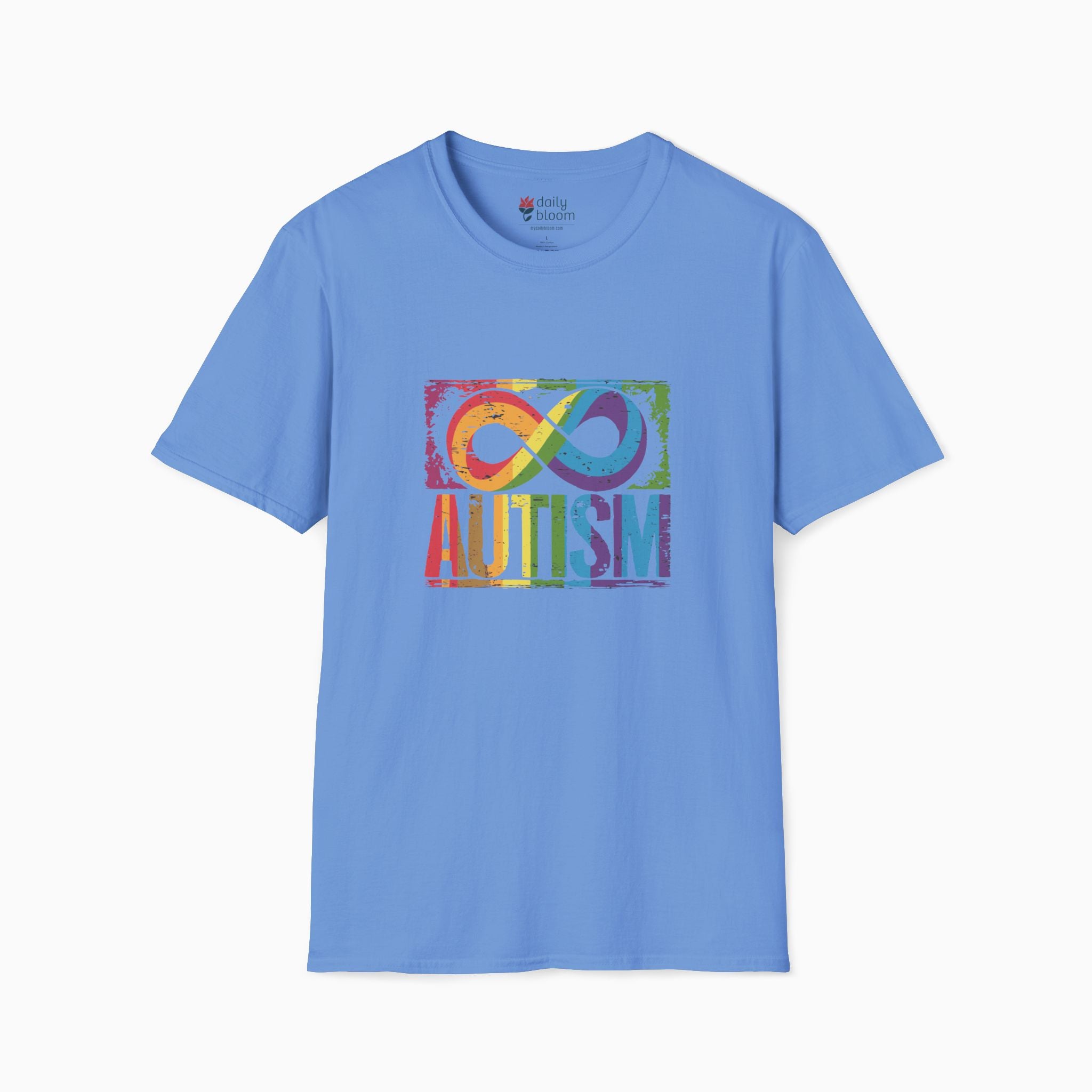 Autism Grunge Infinity Rainbow Tee
