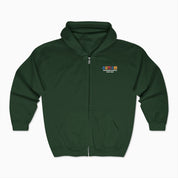 Autism Awareness 2025 - Tree of Acceptance Zip Up Hoodie