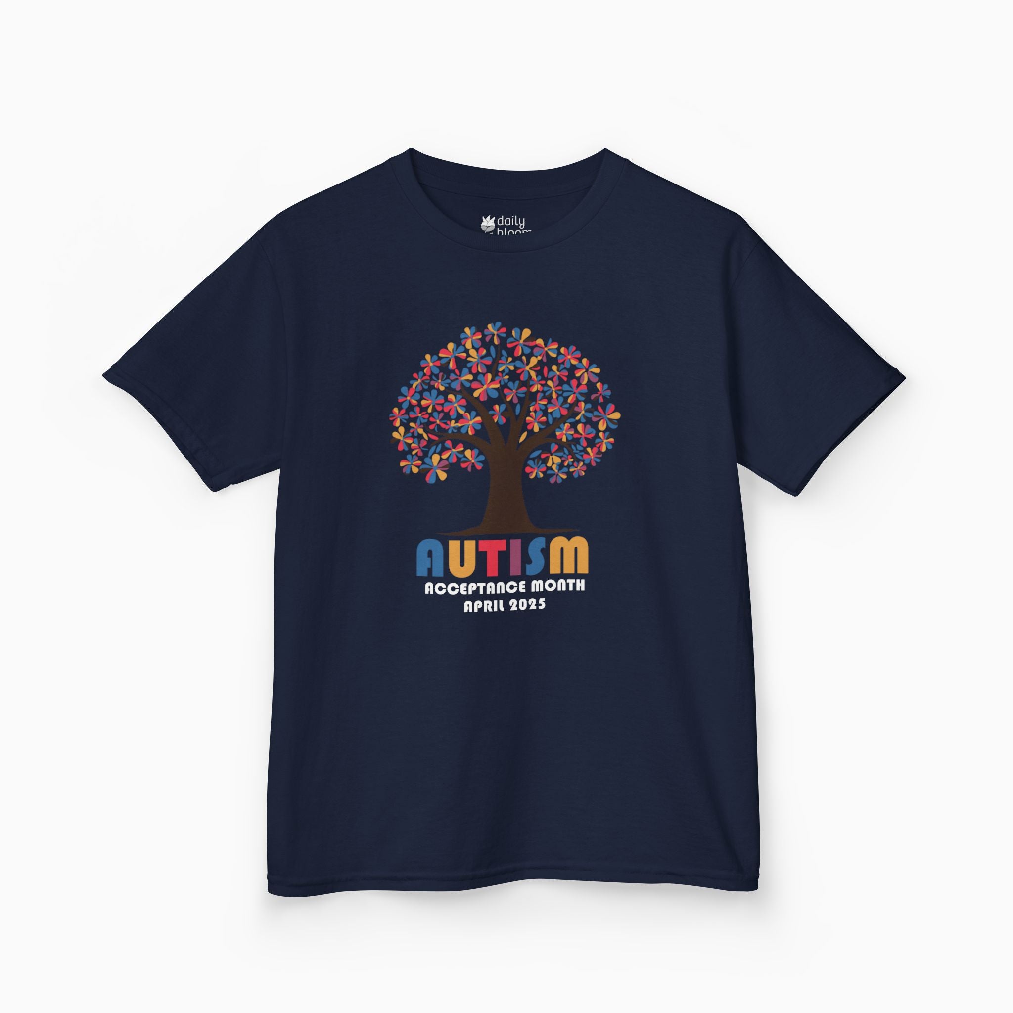 Autism Awareness 2025 - Tree of Acceptance Youth T-Shirt