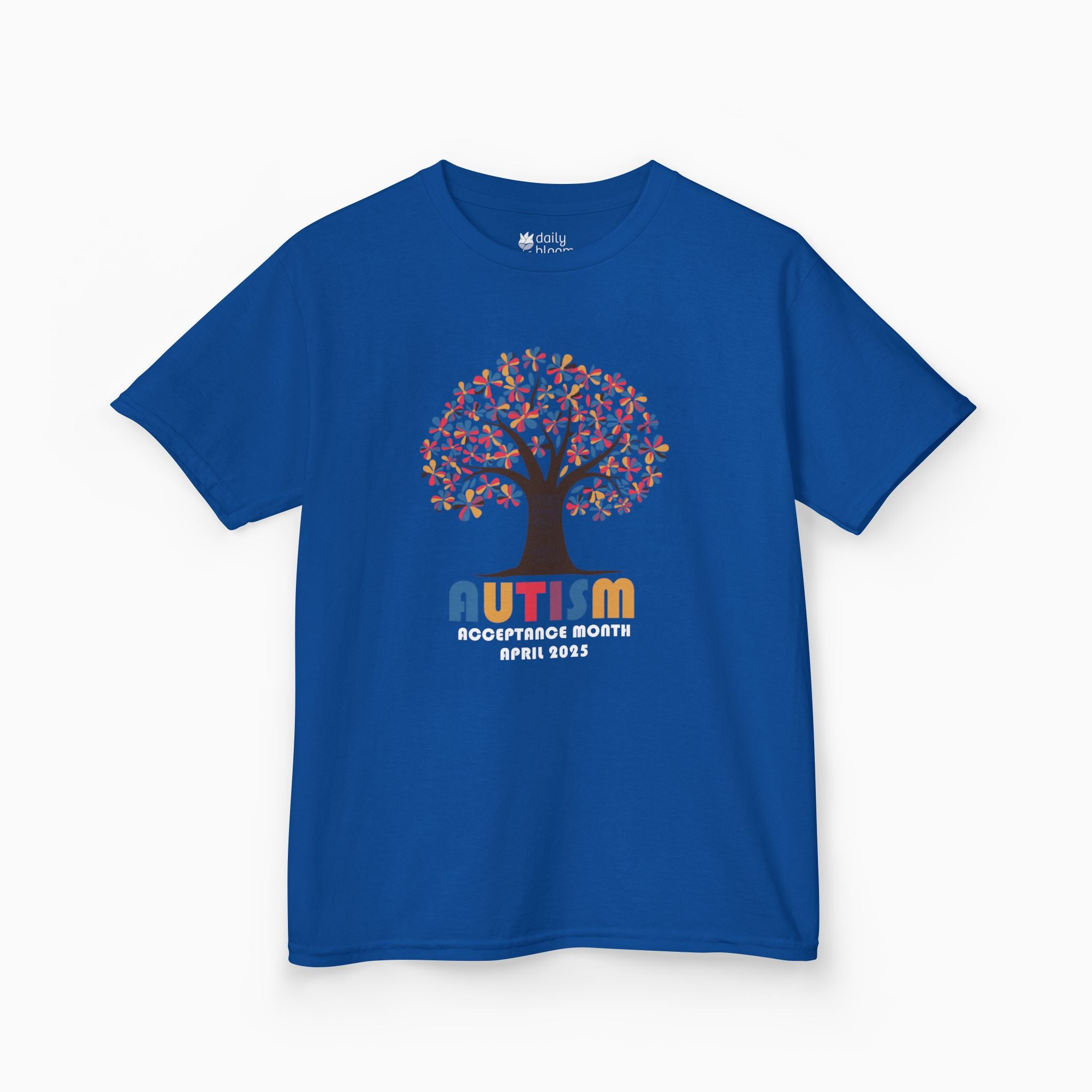 Autism Awareness 2025 - Tree of Acceptance Youth T-Shirt