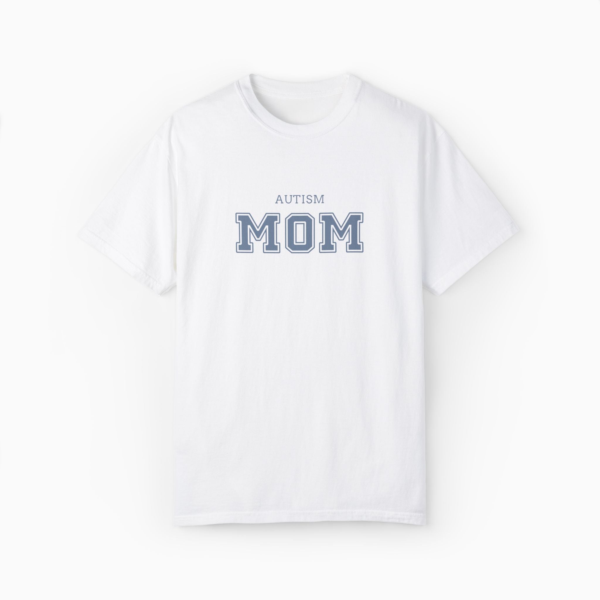 Autism Mom College Comfort Colors Tee