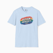 Autism Awareness 2025 - Brushstrokes of Awareness T-Shirt