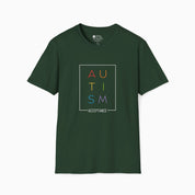 Autism Rainbow Acceptance Box Tee