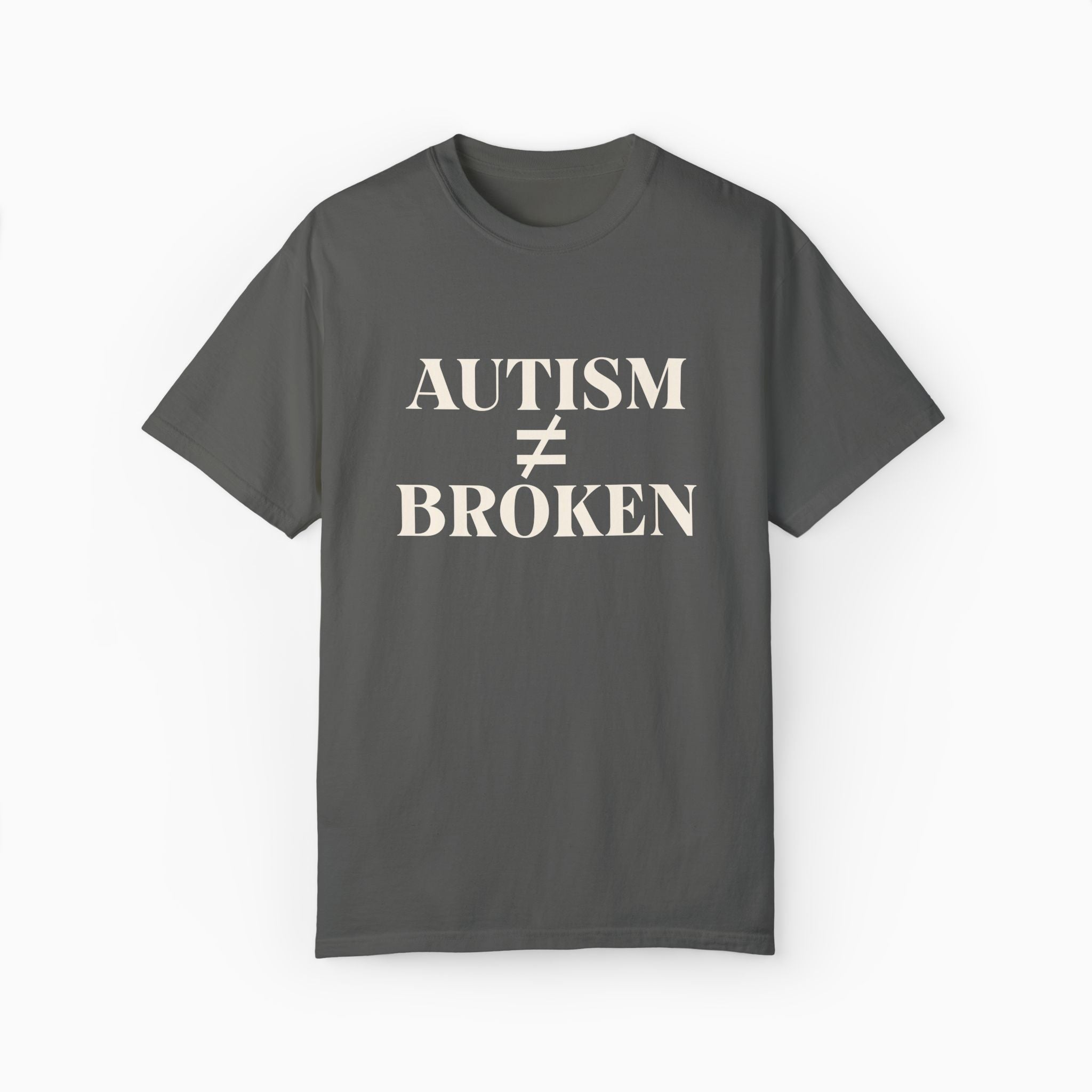 Autism ≠ Broken Comfort Colors Tee