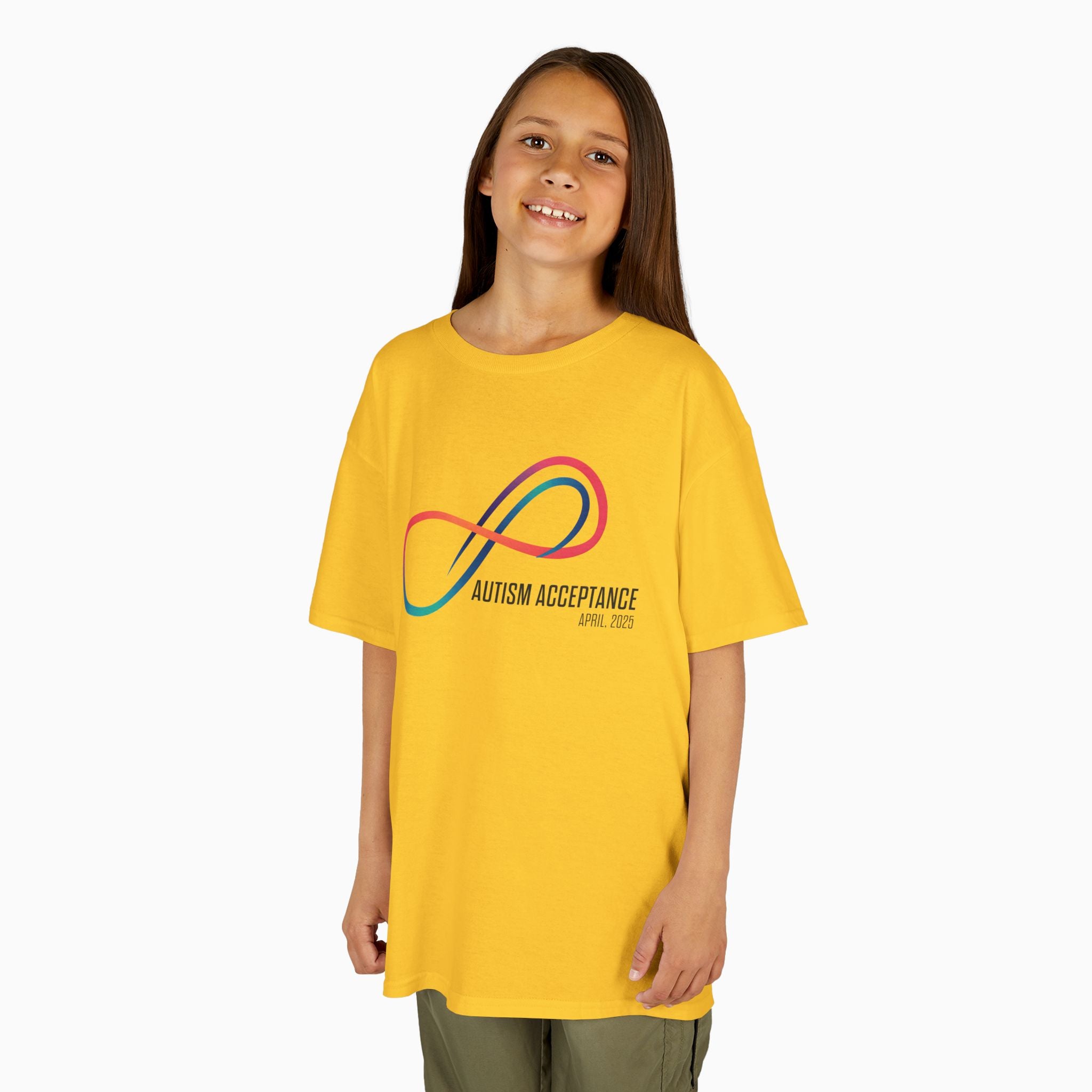 Autism Awareness 2025 - Loop of Acceptance Youth T-Shirt
