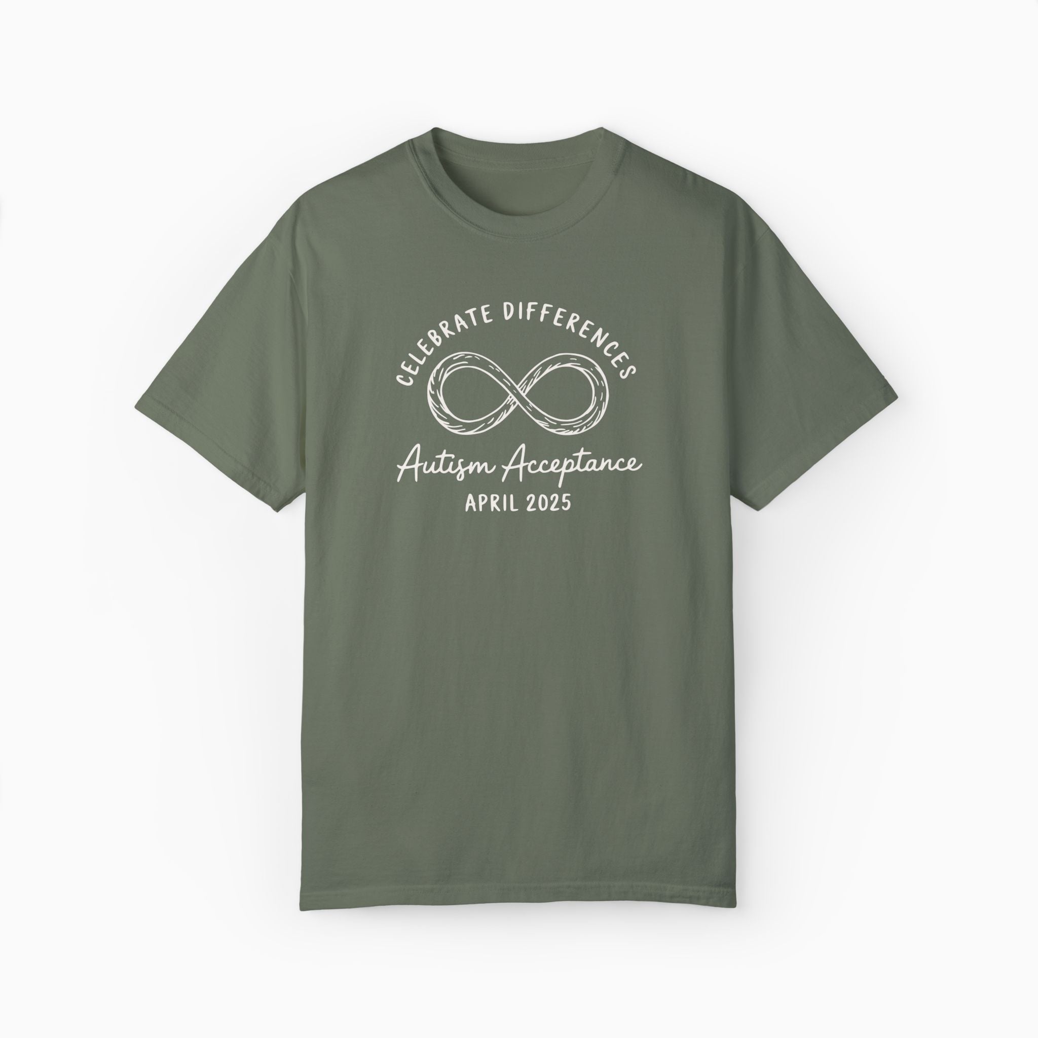 Autism Awareness 2025 - Celebrate Differences Comfort Colors T-Shirt