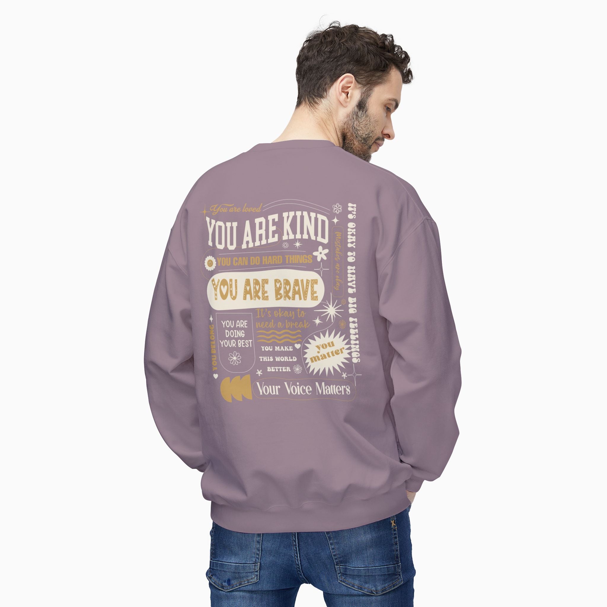 Together We Bloom Tag Free Sweatshirt