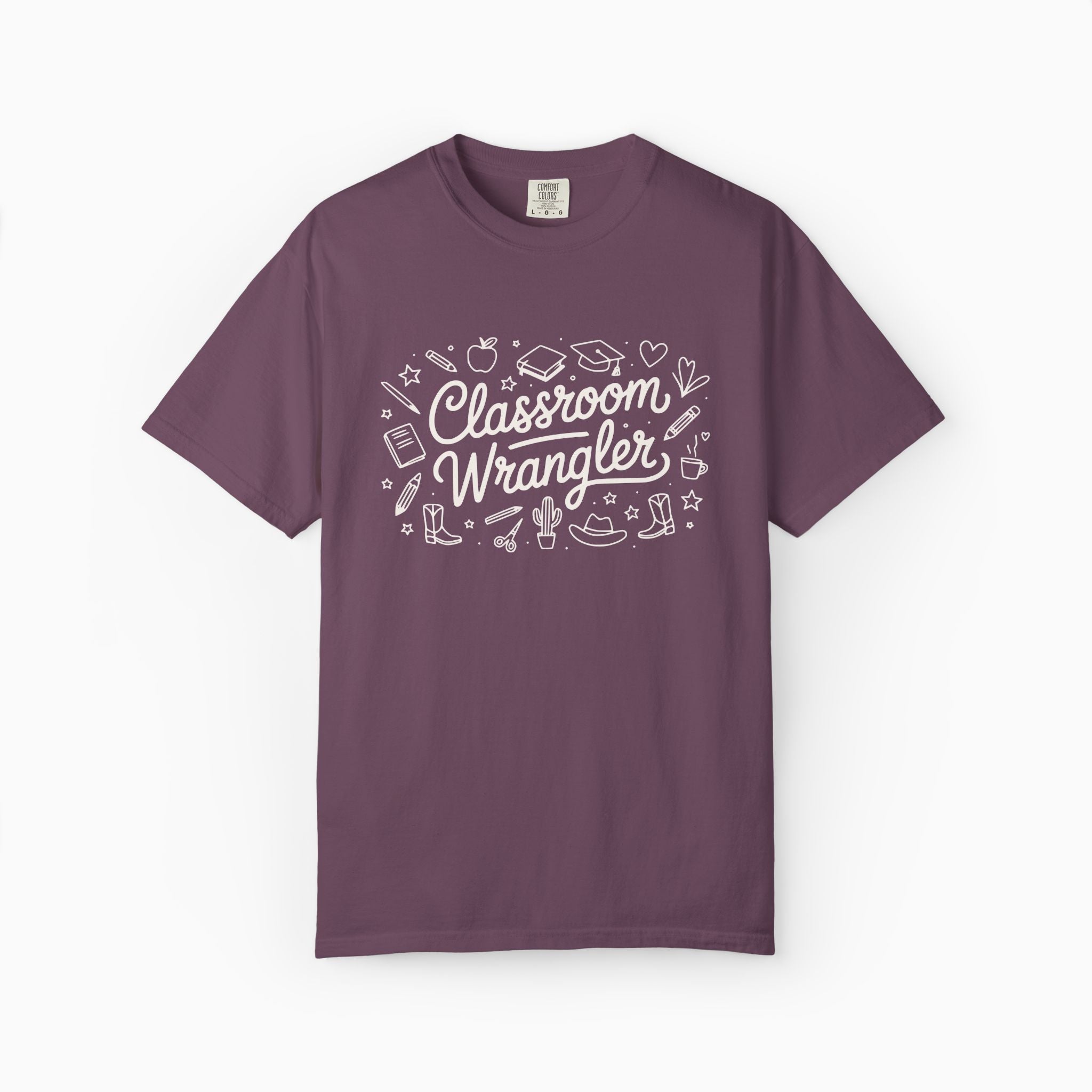 Classroom Wrangler Comfort Colors Tee
