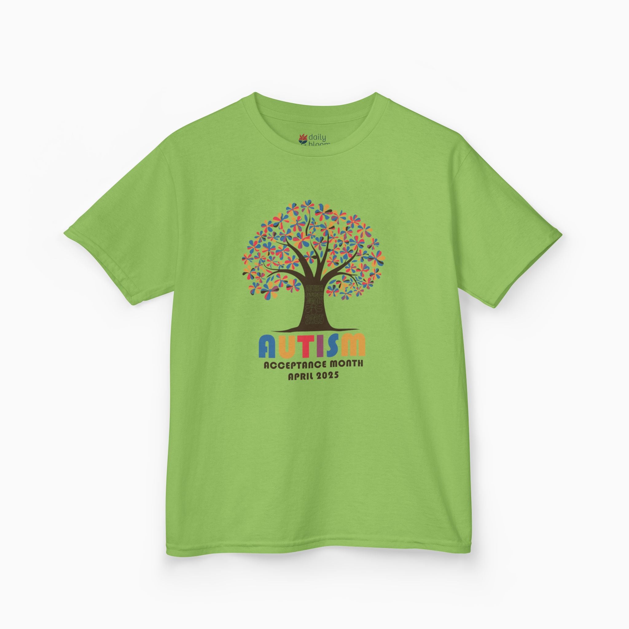 Autism Awareness 2025 - Tree of Acceptance Youth T-Shirt