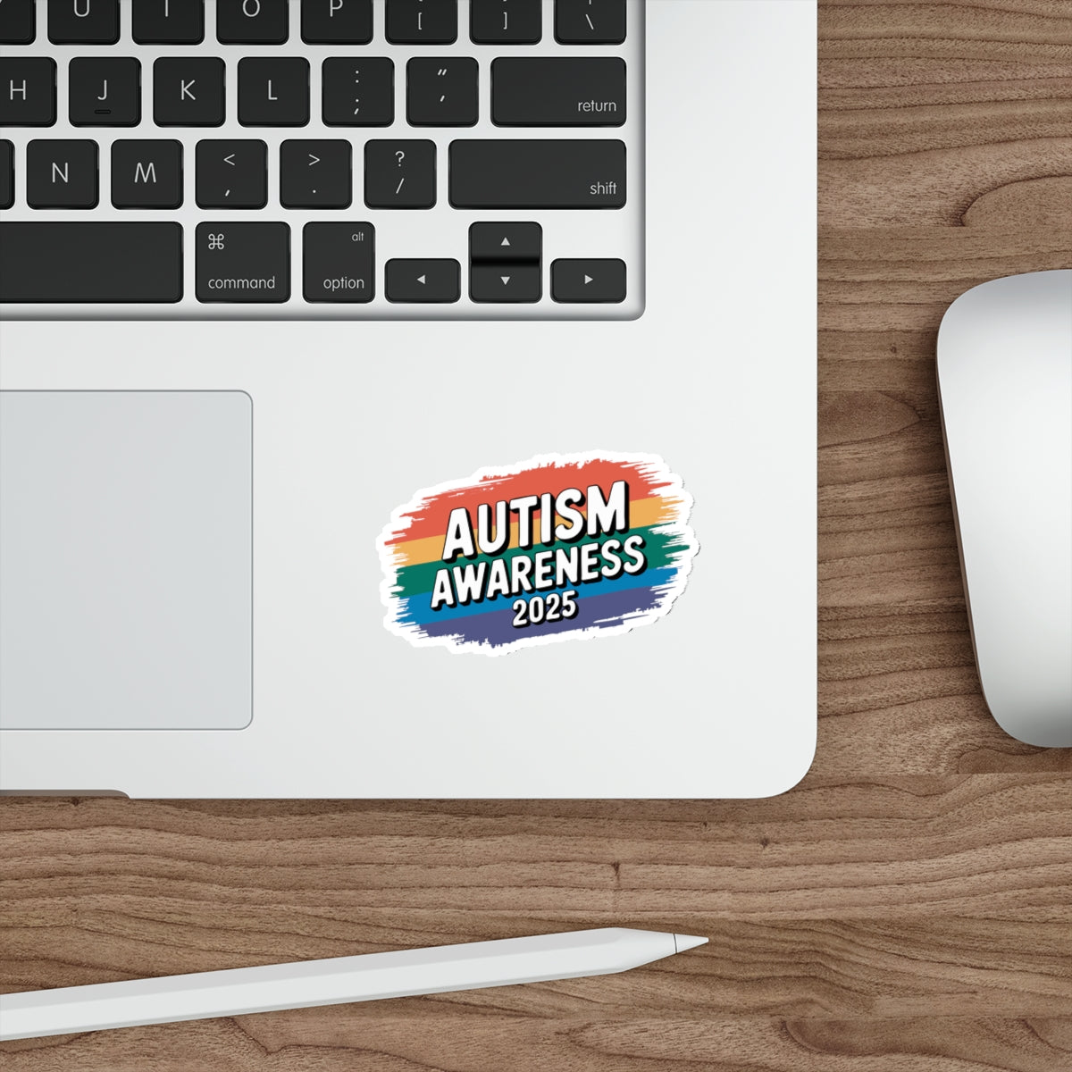 Autism Acceptance 2025 - Brushstrokes of Acceptance Sticker