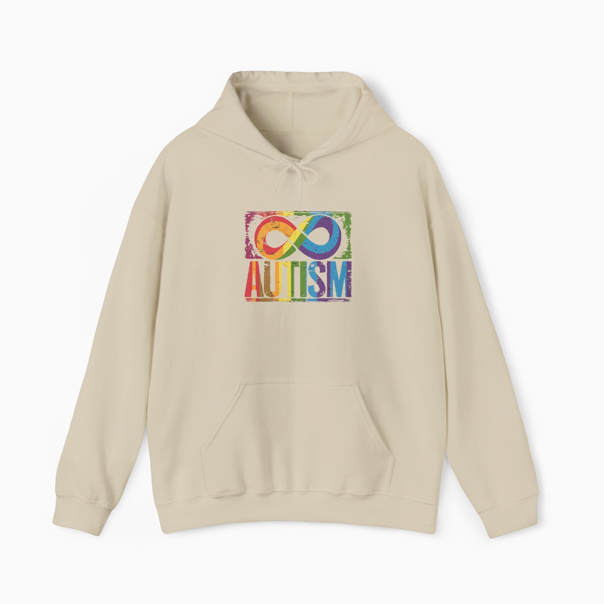 Autism Grunge Infinity Rainbow Hoodie