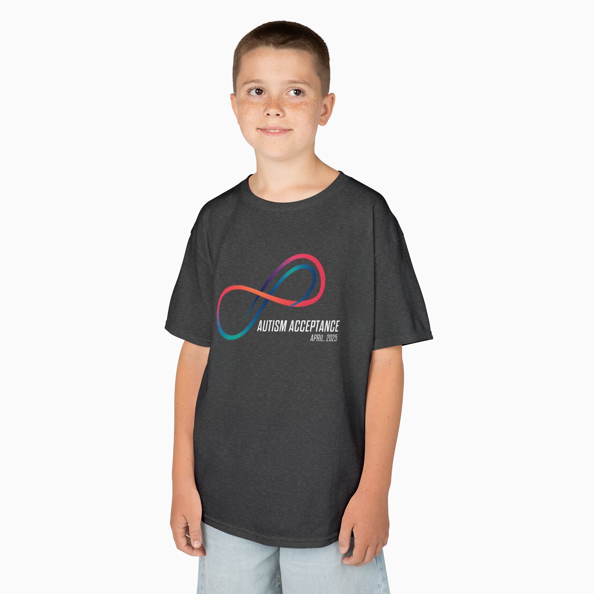 Autism Awareness 2025 - Loop of Acceptance Youth T-Shirt