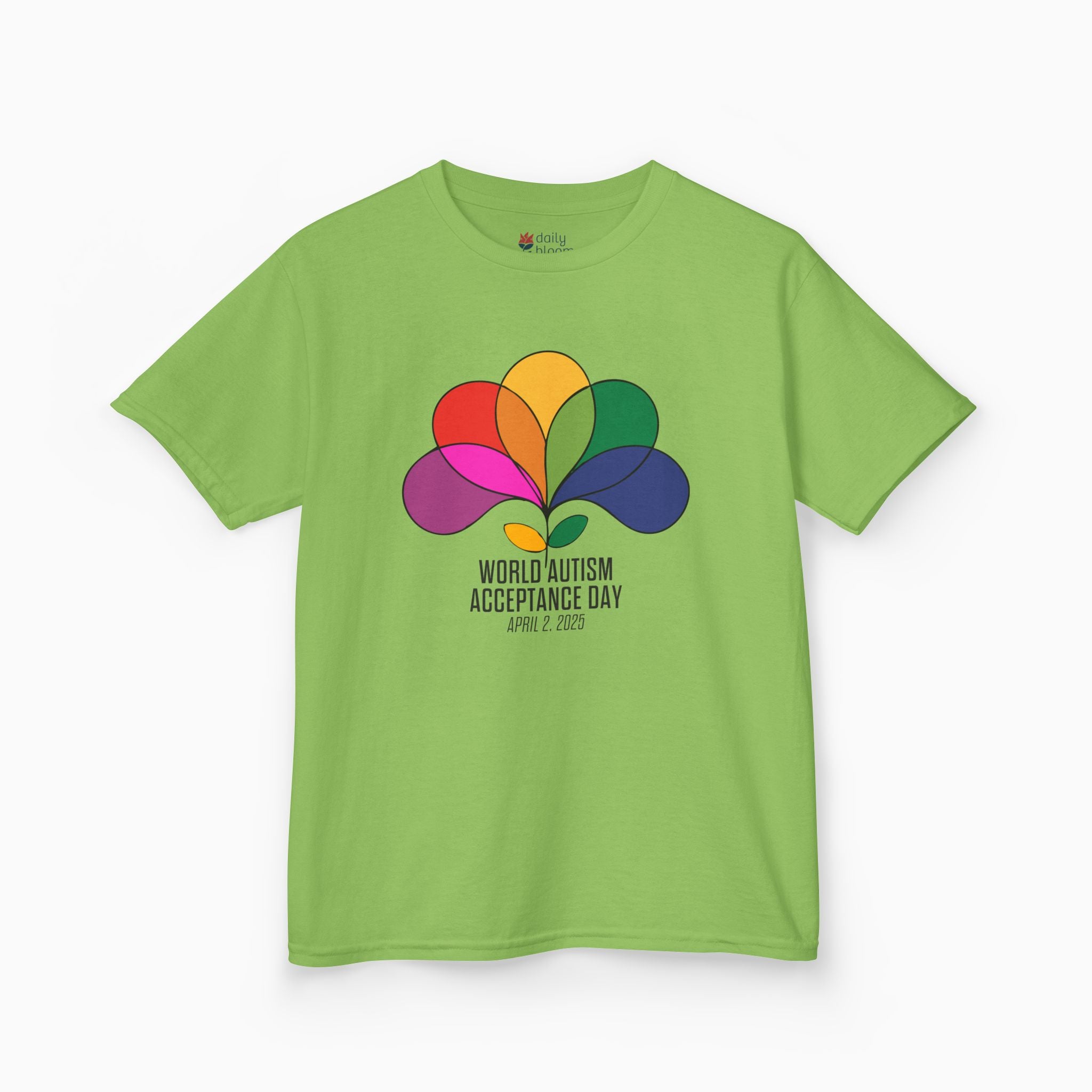 Autism Awareness 2025 - Spectrum in Bloom Youth T-Shirt