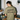 Model wearing the Khaki Proud of You Comfort Colors tee, back print