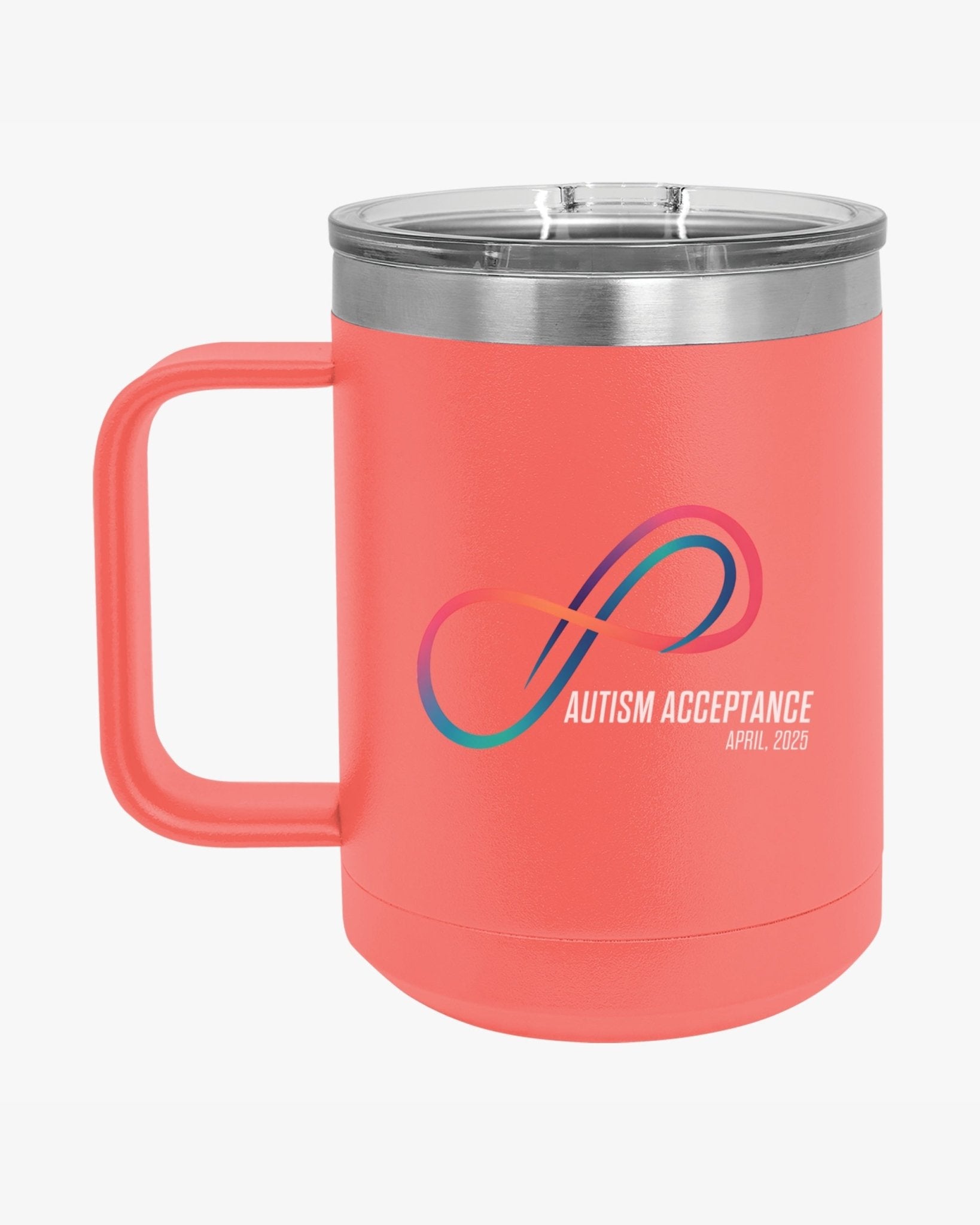 Autism Mug - Autism Awareness 2025 - Loop of Acceptance Coffee Mug Tumbler - Daily Bloom