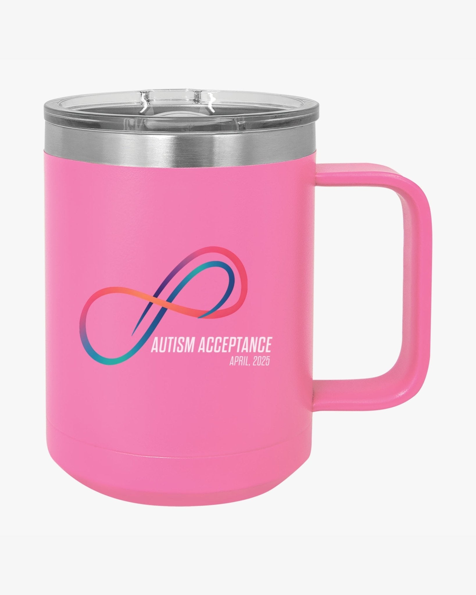Autism Mug - Autism Awareness 2025 - Loop of Acceptance Coffee Mug Tumbler - Daily Bloom