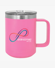 Autism Awareness 2025 - Loop of Acceptance Coffee Mug Tumbler